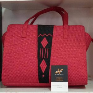 SAC A MAIN BRODE APO'Mi ROUGE
